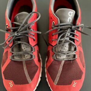 Like New, On Cloud Men's 10 Red Shoes
